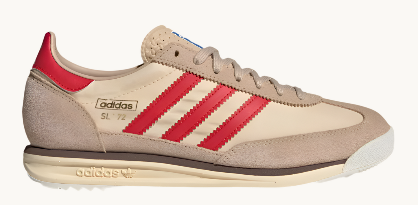 ADIDAS SL72 SAND/RED JS0749