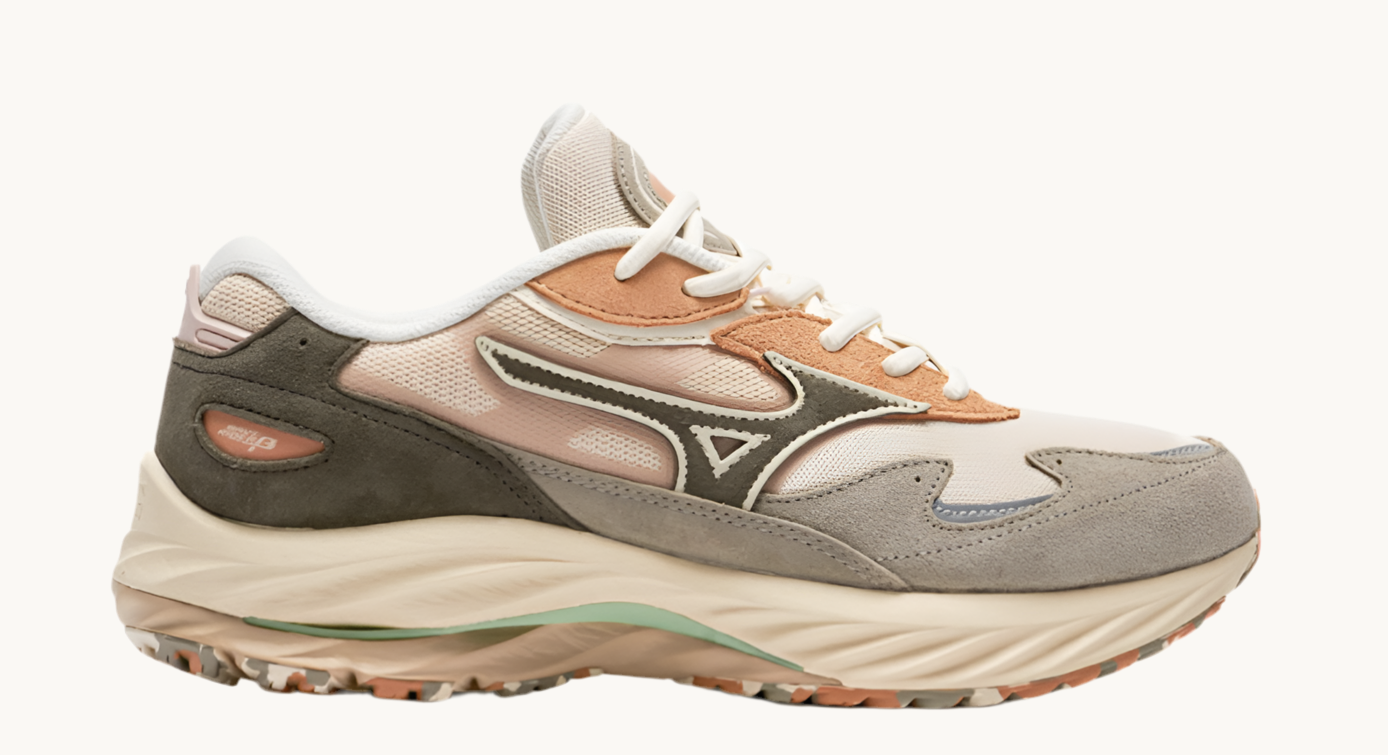 MIZUNO WAVE RIDER 8 GREY/PINK