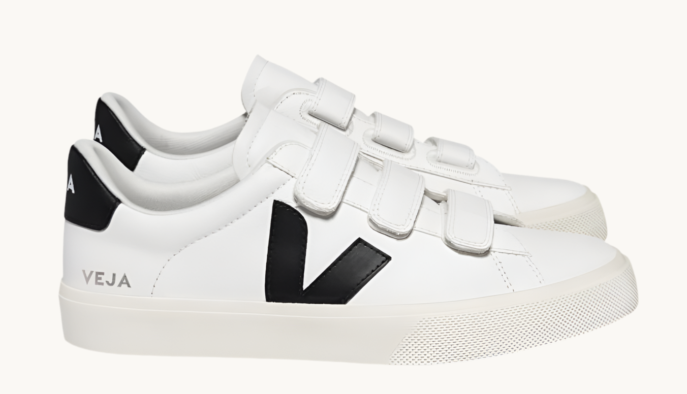 VEJA RECIFE CHROMEFREE WHITE/BLACK