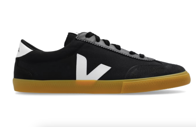 VEJA VOLLEY CANVAS BLACK/WHITE