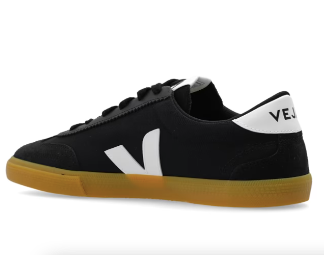 VEJA VOLLEY CANVAS BLACK/WHITE