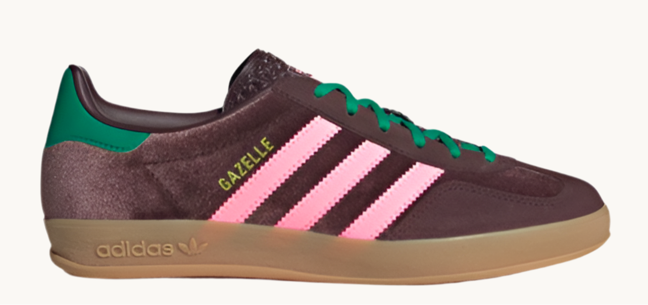 GAZELLE BROWN/PINK/GREEN JI2714