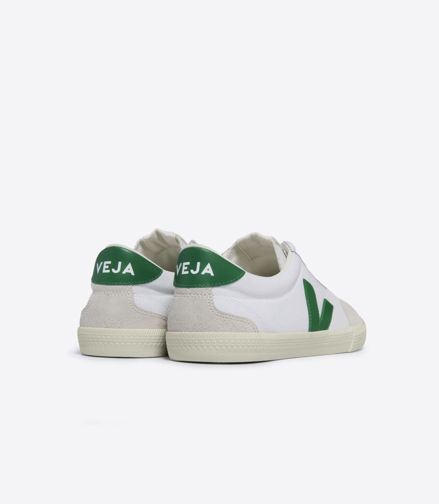 VEJA VOLLEY CANVAS WHITE/EMERAUDE
