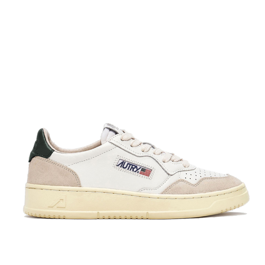 MEDALIST LOW LS56 SUEDE/LEATHER WHITE/MOUNTAIN