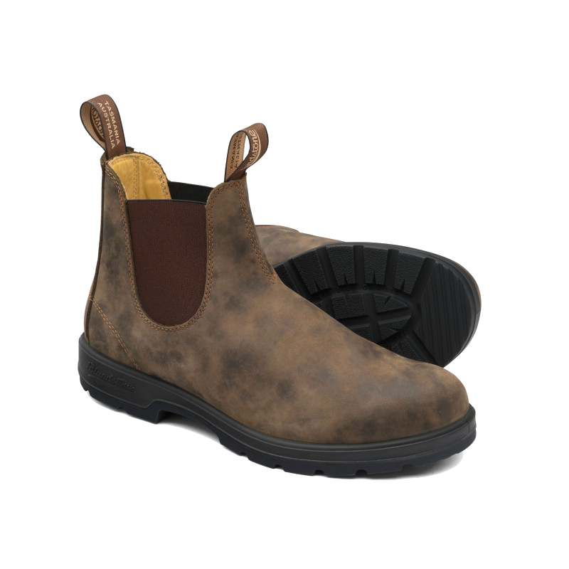 BLUNDSTONE CLASSIC 585 RUSTIC BROWN SHADED
