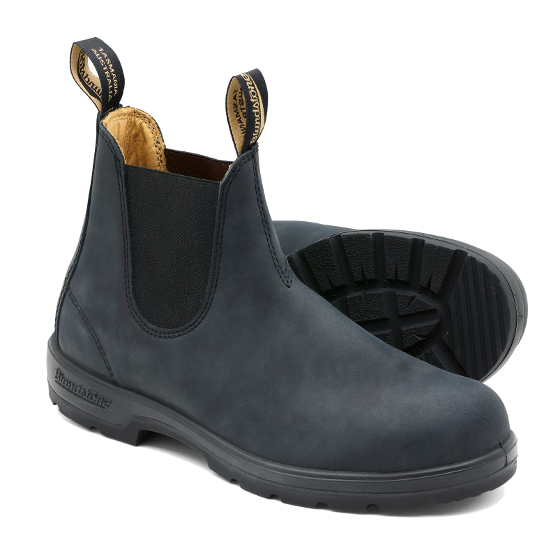 BLUNDSTONE CLASSIC 587 RUSTIC BLACK SHADED