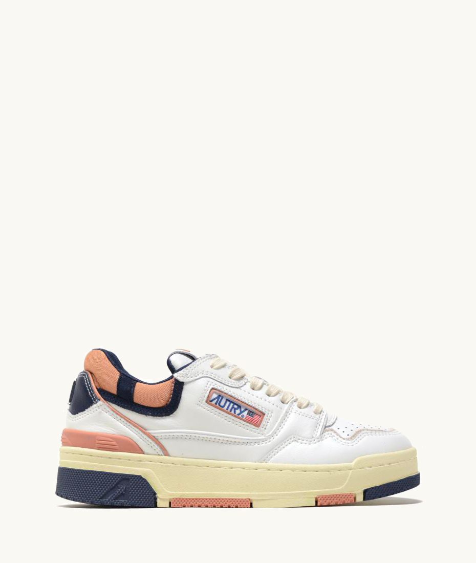 ROOKIE LOW WHITE/NAVY/NUDE MM19