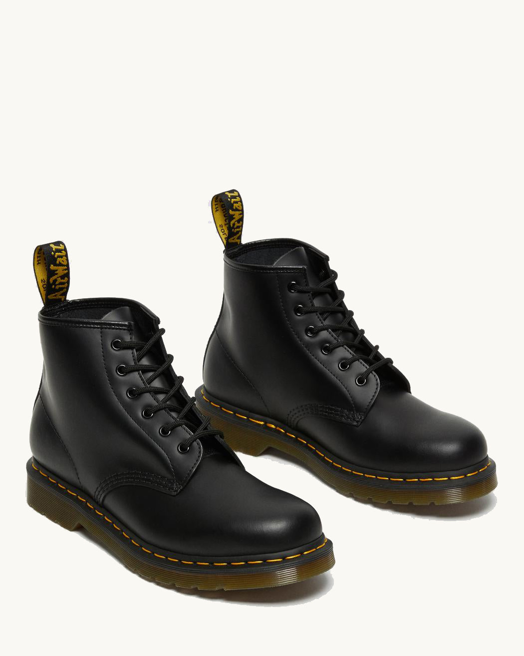 BOOTS 101 YS EN CUIR SMOOTH À LACETS