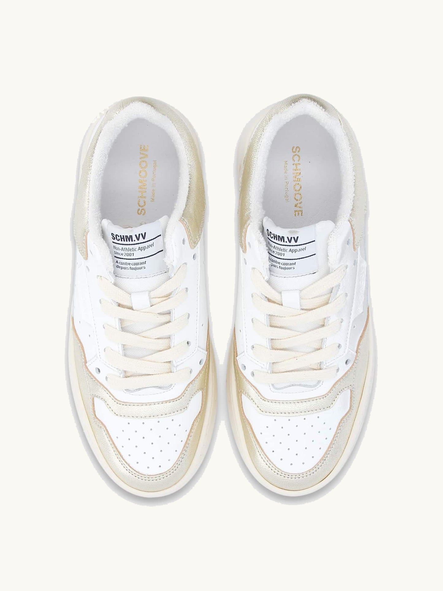 SMATCH NEW TRAINER WHITE/GOLD
