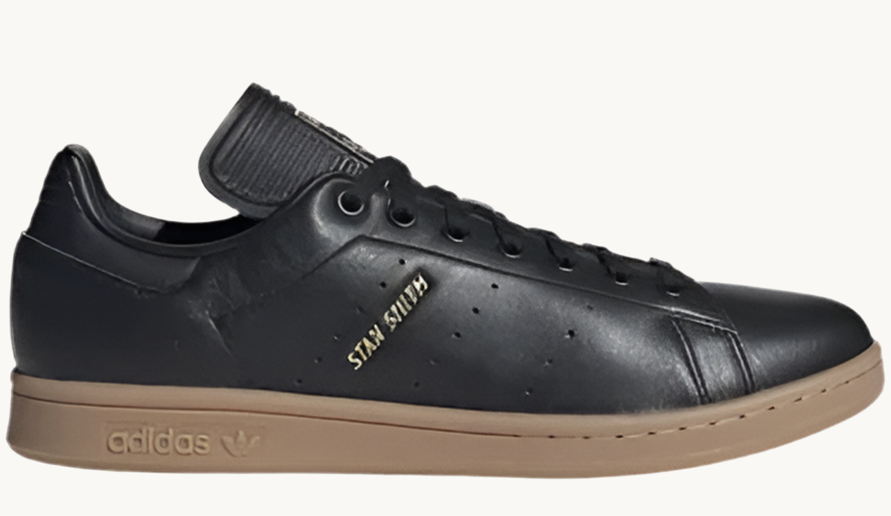 ADIDAS STAN SMITH BLACK GUM ID1341