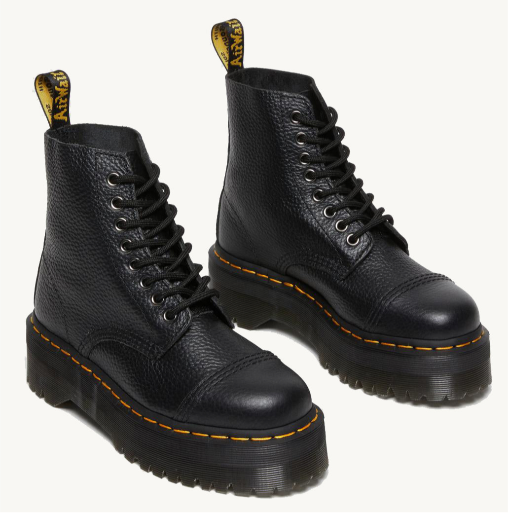 DR MARTENS SINCLAIR PLATFORM MILLED NAPPA BLACK