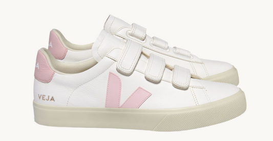 VEJA RECIFE CHROMEFREE WHITE/PETALE