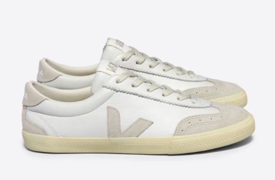 VEJA VOLLEY CUIR WHITE_NATURAL