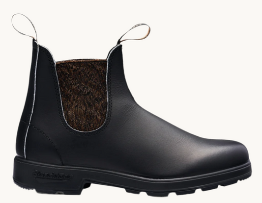 BLUNDSTONE CLASSIC 1924 BLACK/BRONZE GLITTER