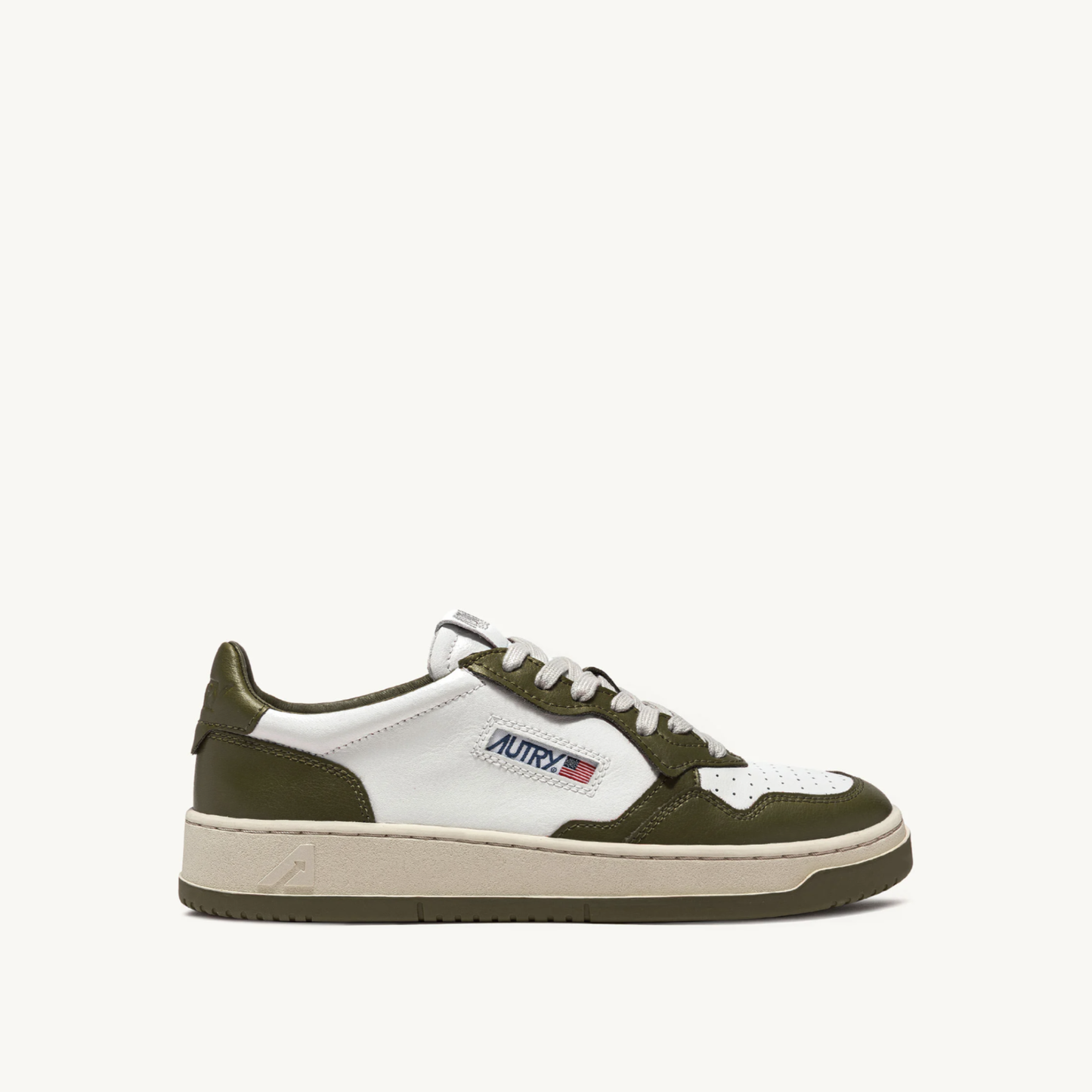 MEDALIST LOW WB33 LEATHER WHITE/OLIVE