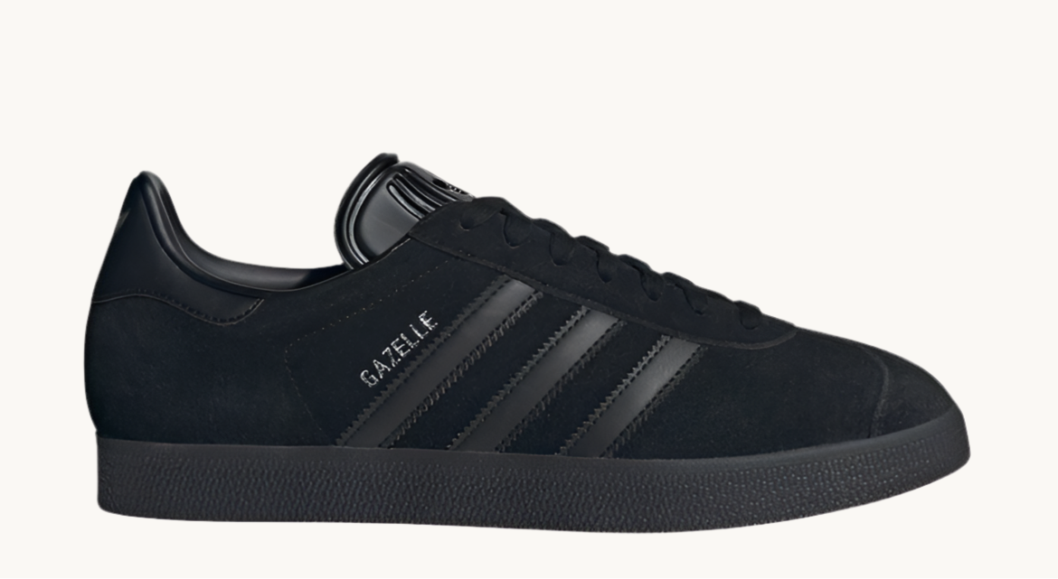 ADIDAS GAZELLE ALL BLACKS JI2161