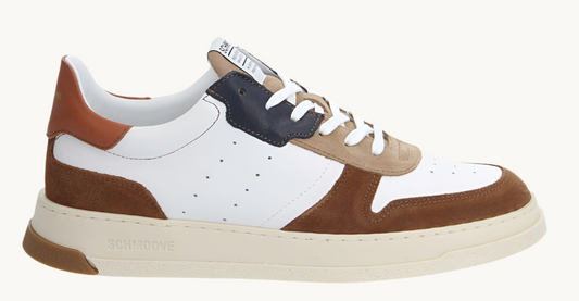 SCHMOOVE ORDER SNEAKER WHITE/WHISKY