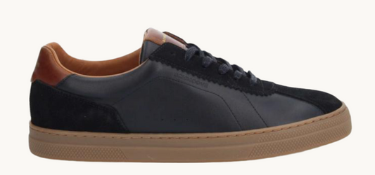 SPARK CLAY TOE NAPPA BLACK/OLD CAMEL