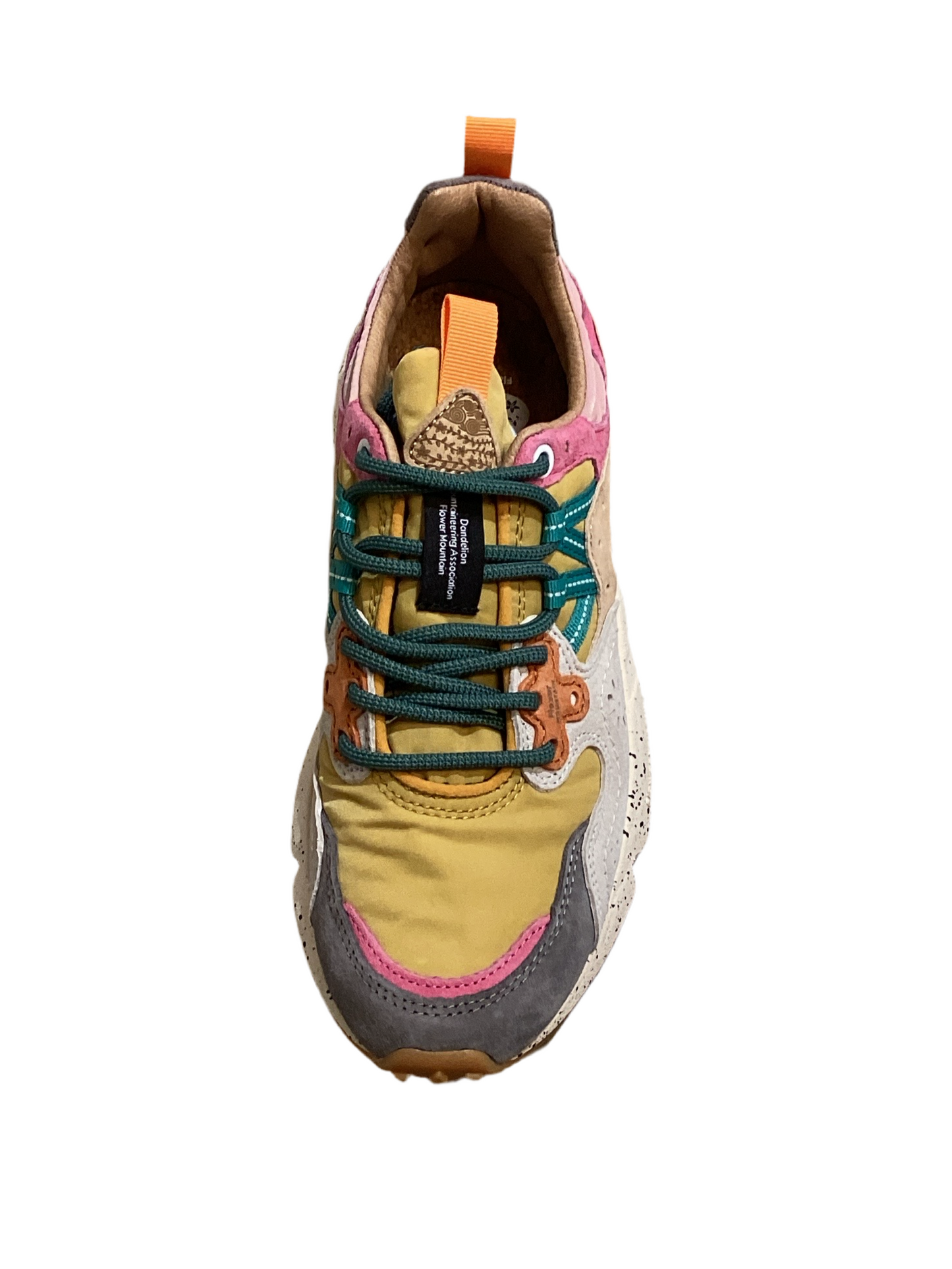 FLOWER MOUNTAIN YAMANO 3 SUEDE/NYLON GREY-YELLOW-CREAM