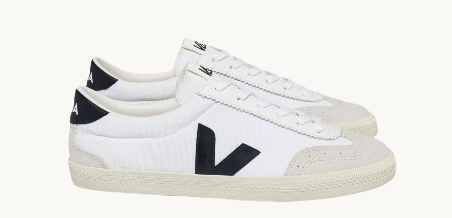 VEJA VOLLEY CANVAS WHITE/BLACK