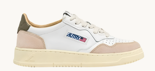 AUTRY LS77 MEDALIST WHITE/KAKI