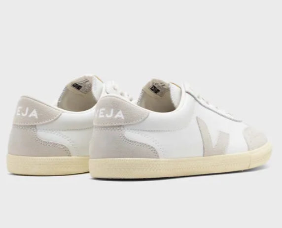 VEJA VOLLEY CUIR WHITE_NATURAL