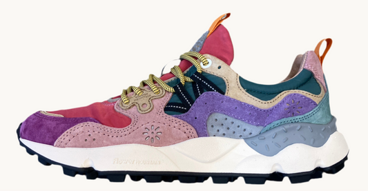 FLOWER MOUNTAIN YAMANO 3 SUEDE/NYLON FUCHSIA