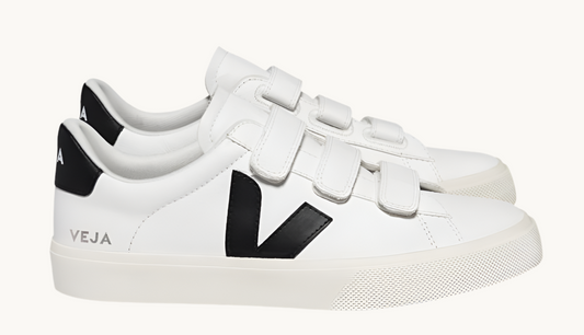 VEJA RECIFE CHROMEFREE WHITE/BLACK