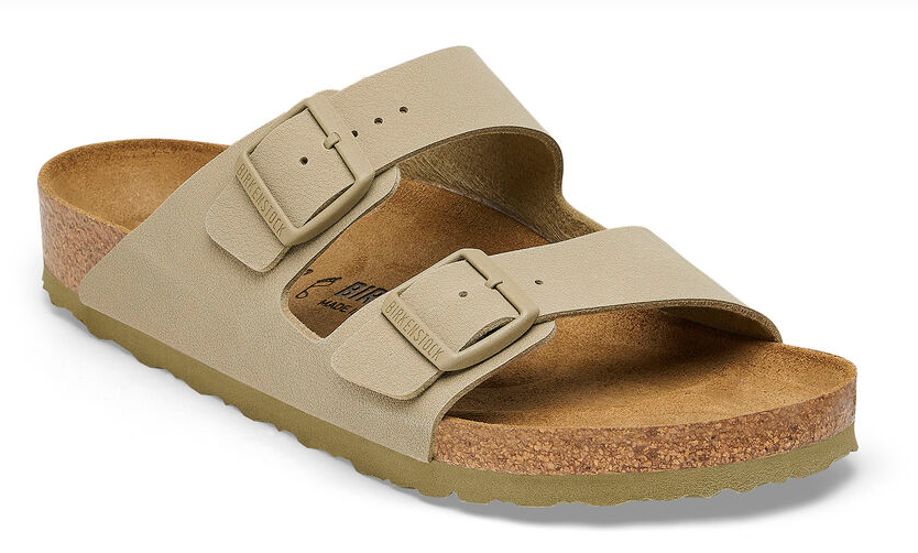 BIRKENSTOCK ARIZONA BIRKO FLOR FADED KHAKI 1027697