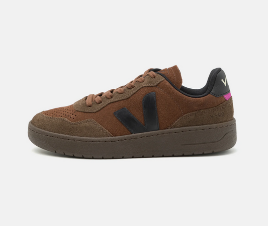 VEJA V-90 SUEDE WALNUT BLACK