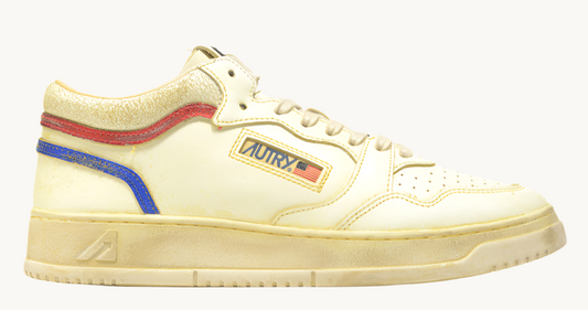 SUPER VINTAGE RN02 MED ÉCRU/RED/BLUE