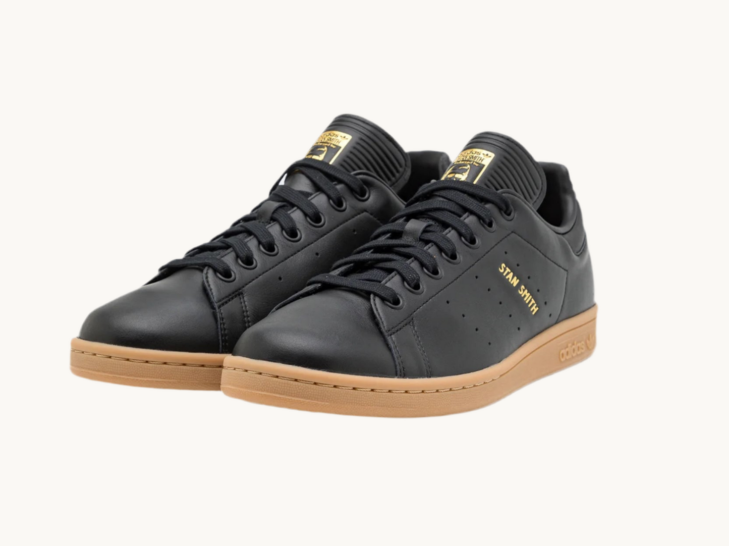 ADIDAS STAN SMITH BLACK GUM ID1341