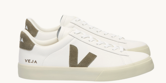 CAMPO LEATHER WHITE/KAKI