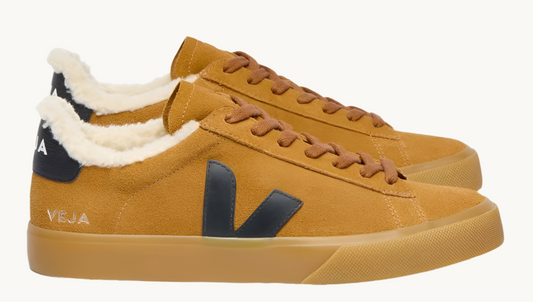 CAMPO SUEDE CAMEL FOURRURE