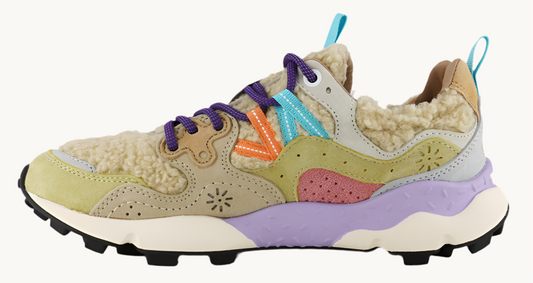 FLOWER MOUNTAIN YAMANO 3 SUEDE/TEDDY BEIGE