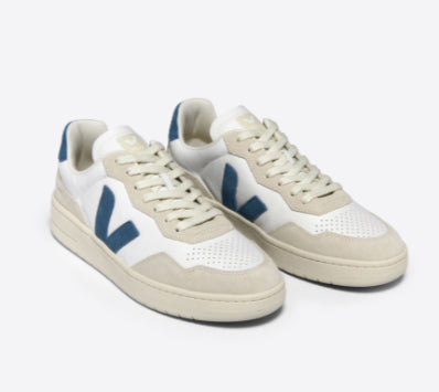 VEJA V-90 LEATHER WHITE/CALIFORNIA