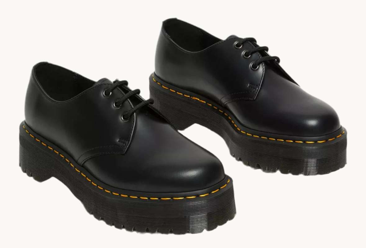 DR MARTENS 1461 QUAD SMOOTH BLACK