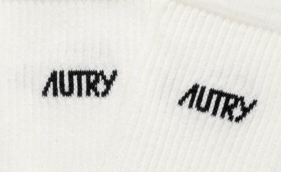 AUTRY SOCKS MAIN UNISEX STARS CREAM/BLACK