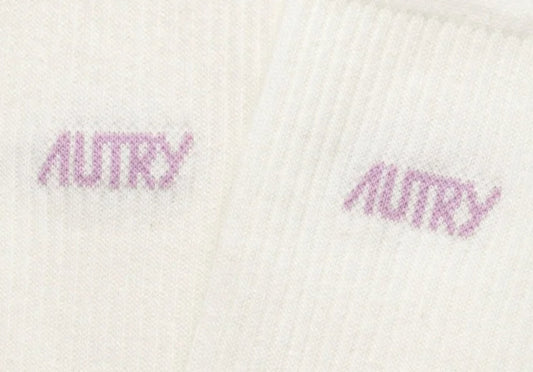 AUTRY SOCKS MAIN UNISEX STARS CREAM/POWDER