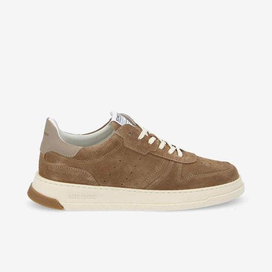 SCHMOOVE ORDER SNEAKER SUEDE/NAPPA - TAUPE