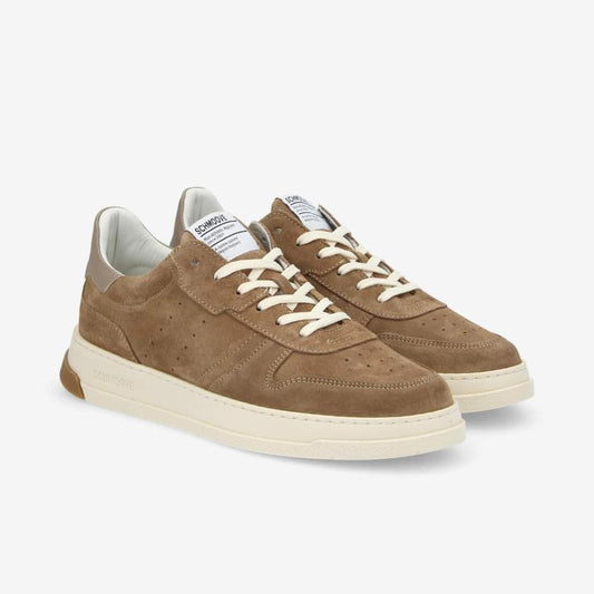 SCHMOOVE ORDER SNEAKER SUEDE/NAPPA - TAUPE