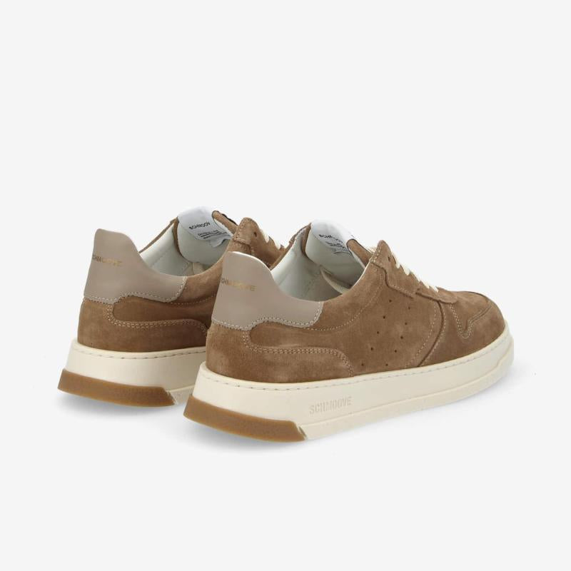 SCHMOOVE ORDER SNEAKER SUEDE/NAPPA - TAUPE