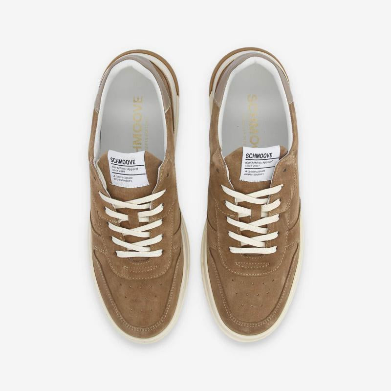 SCHMOOVE ORDER SNEAKER SUEDE/NAPPA - TAUPE