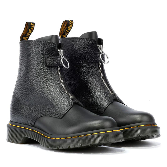 DR MARTENS 1460 PASCAL FRNT ZIP BLACK