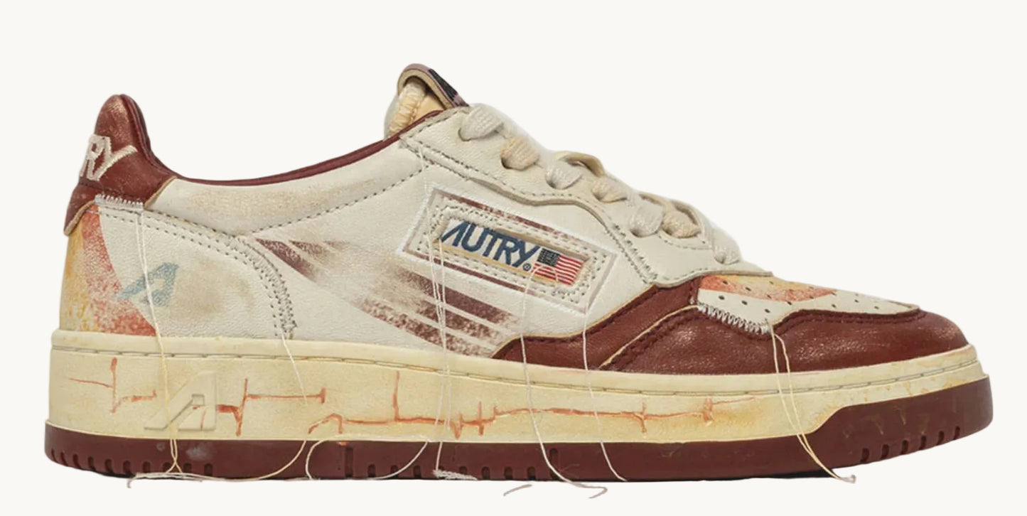 SUPER VINTAGE TP02 WHITE/BRICK