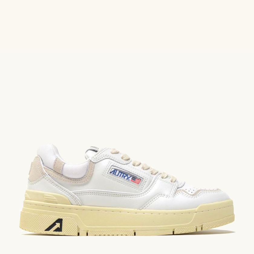 AUTRY CLC LOW WHITE/WHITE MM15