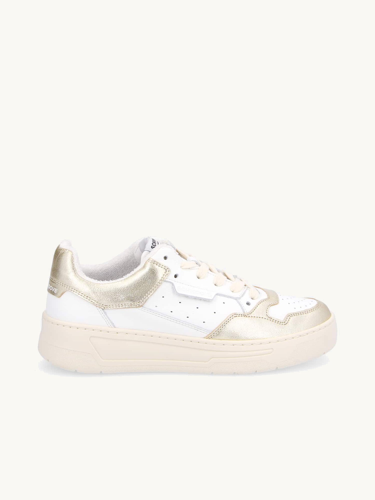 SMATCH NEW TRAINER WHITE/ CHAMPAGNE GOLD