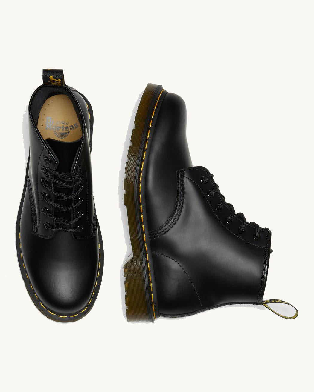 DR MARTENS 101 YS SMOOTH BLACK