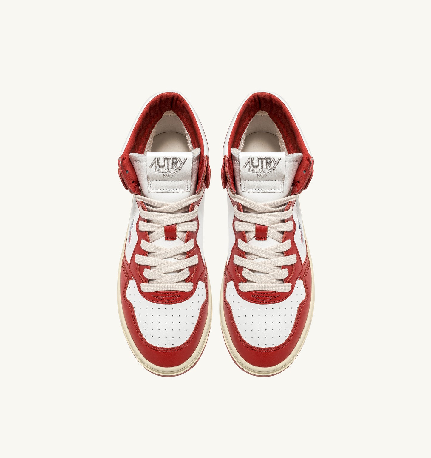 MEDALIST MID WHITE/RED
