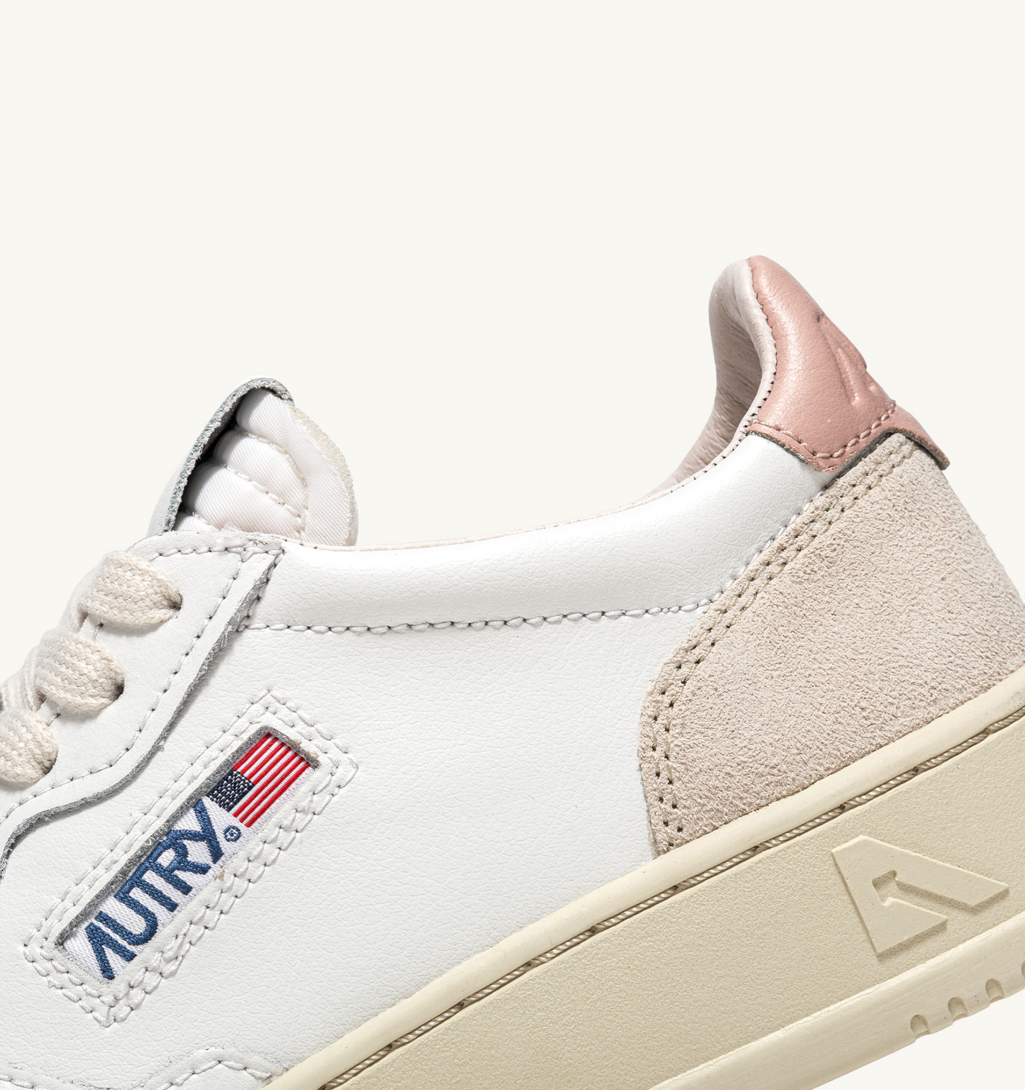 MEDALIST LOW LS37 SUEDE/LEATHER WHITE/POW